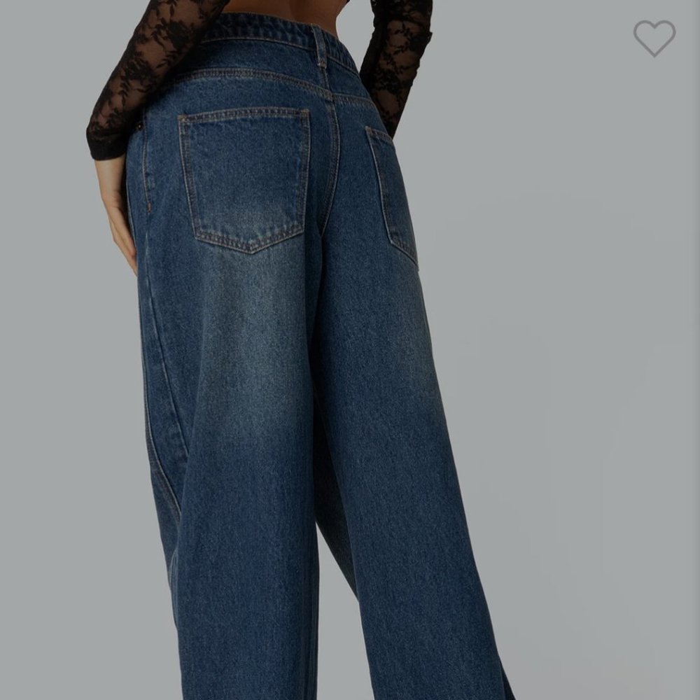 Vesper Cuffed Low Rise Jeans - Picture 3 of 4